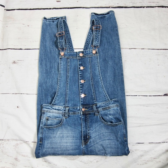 Guess Aviana Jean Overalls Size 6* - Picture 5 of 11